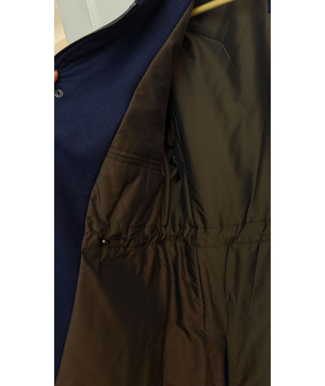LORO PIANA Темно-синяя кашемировая куртка, фото 6