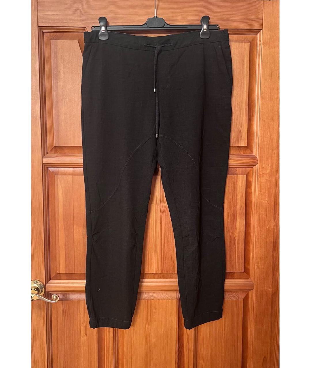 LORENA ANTONIAZZI Серые шерстяные брюки узкие, фото 4