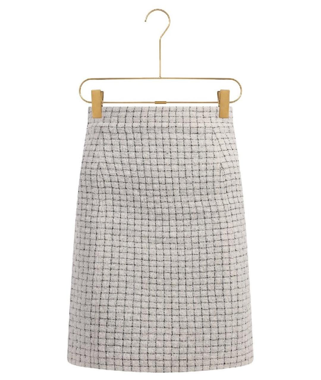 CHANEL Белый полиэстеровый костюм с юбками, фото 2