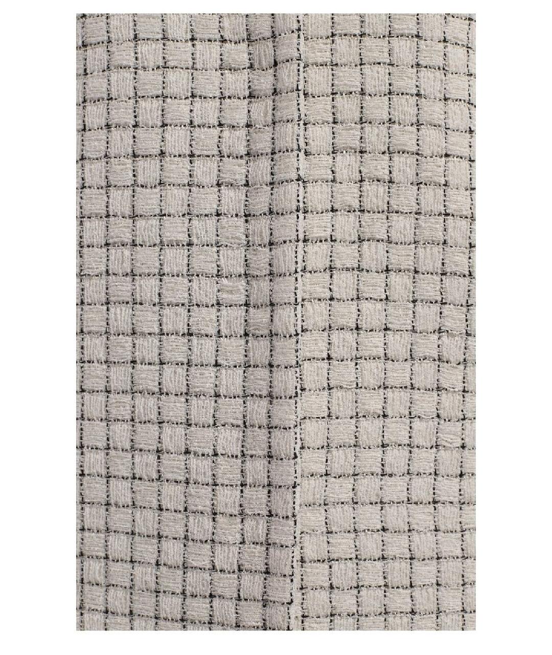 CHANEL Белый полиэстеровый костюм с юбками, фото 4