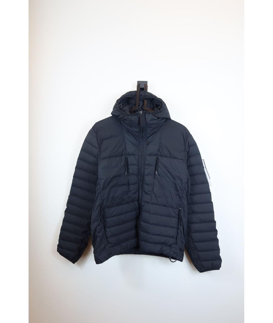STONE ISLAND Черный пуховик, фото 8