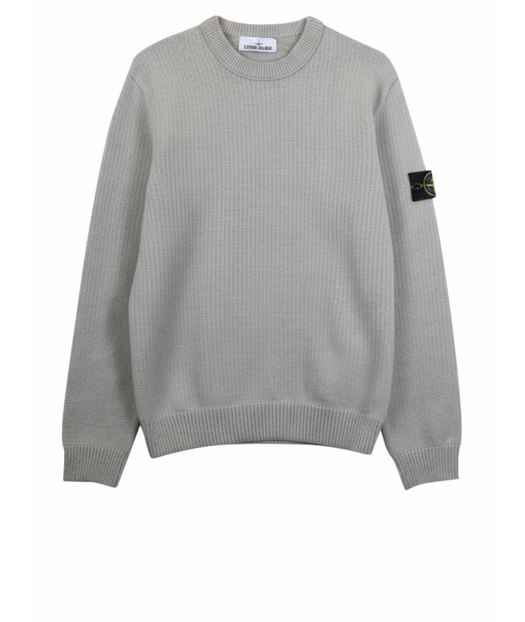 STONE ISLAND Бежевый джемпер / свитер, фото 1