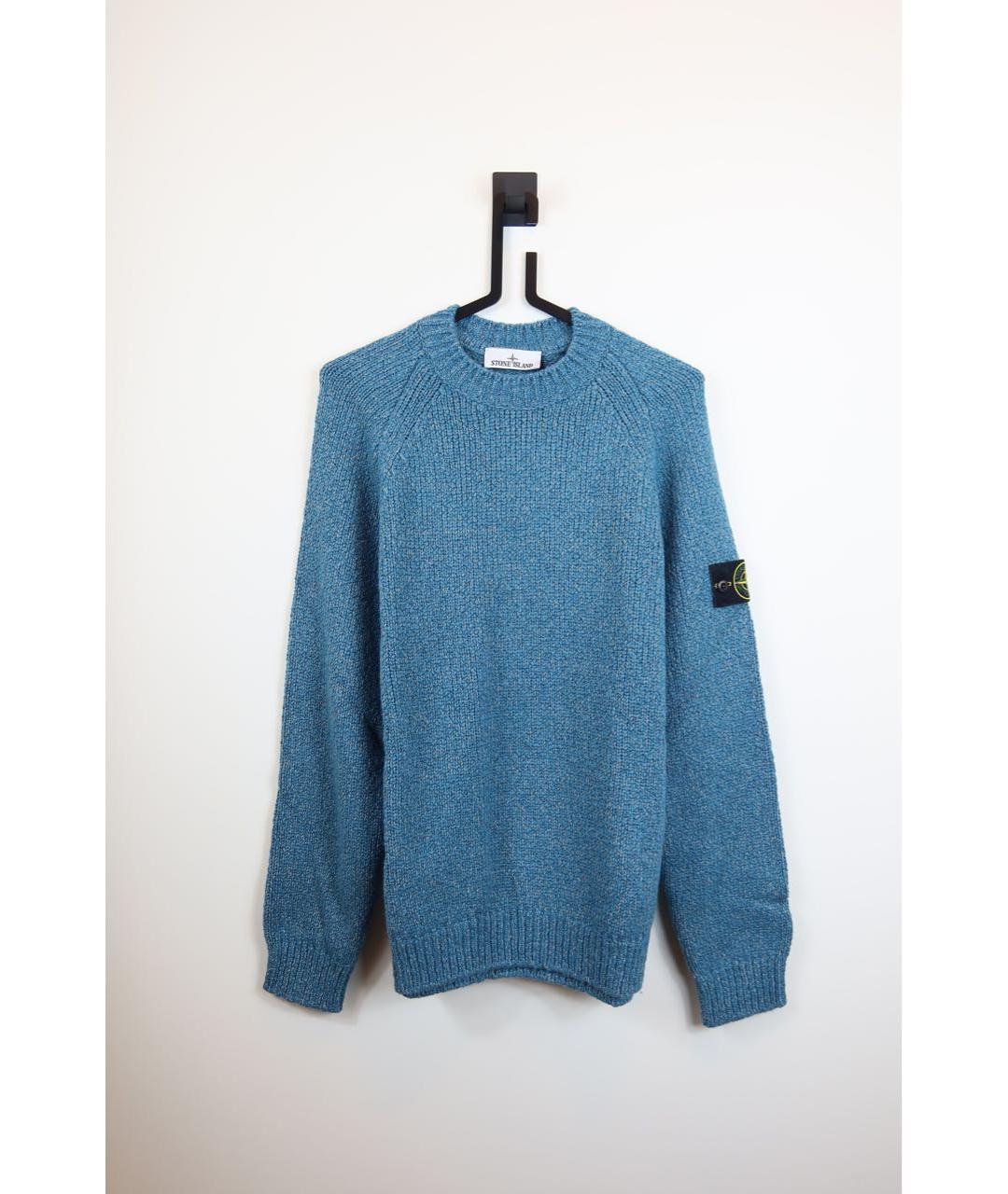 STONE ISLAND Синий джемпер / свитер, фото 7