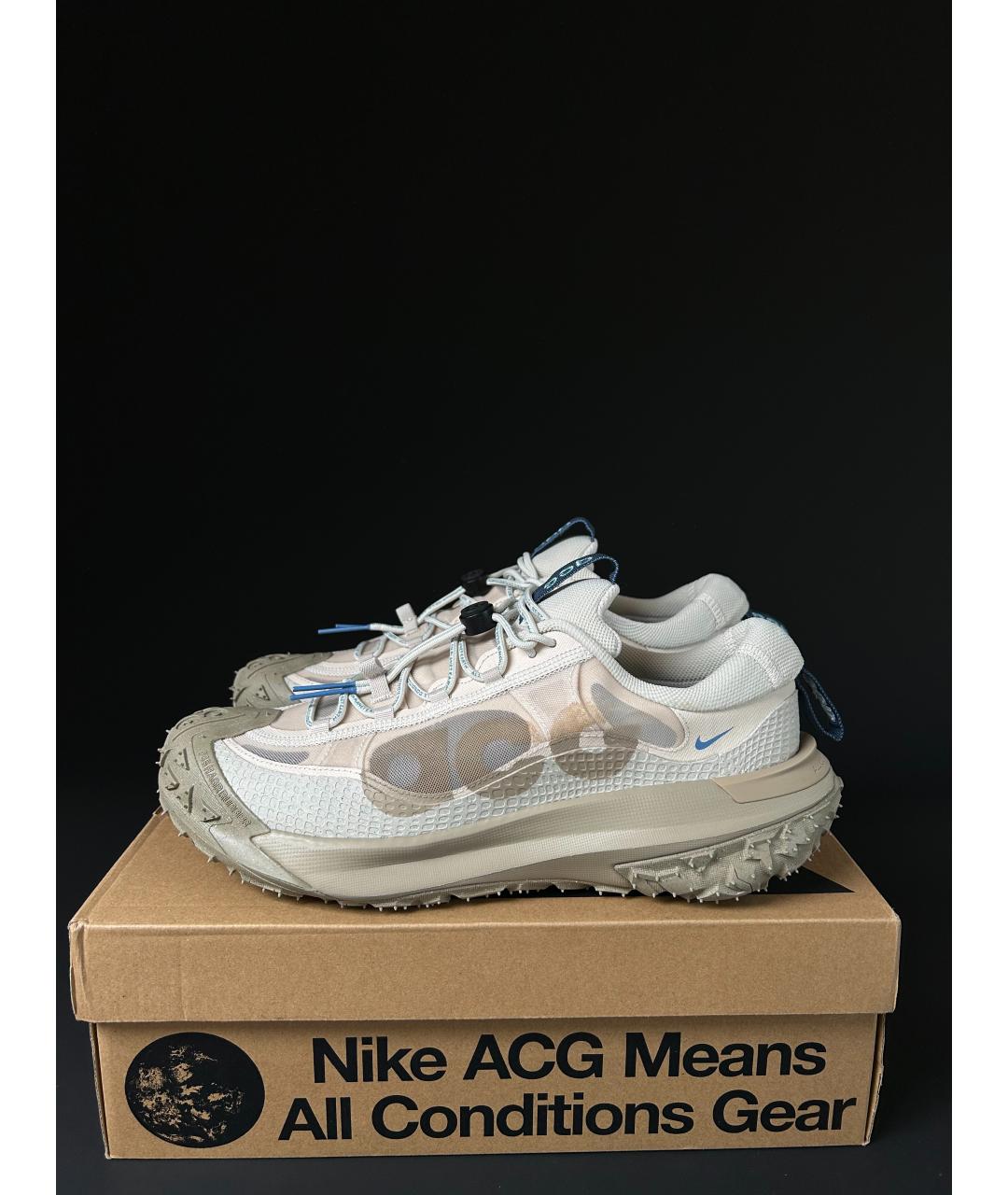 NIKE ACG Бежевые низкие кроссовки / кеды, фото 3