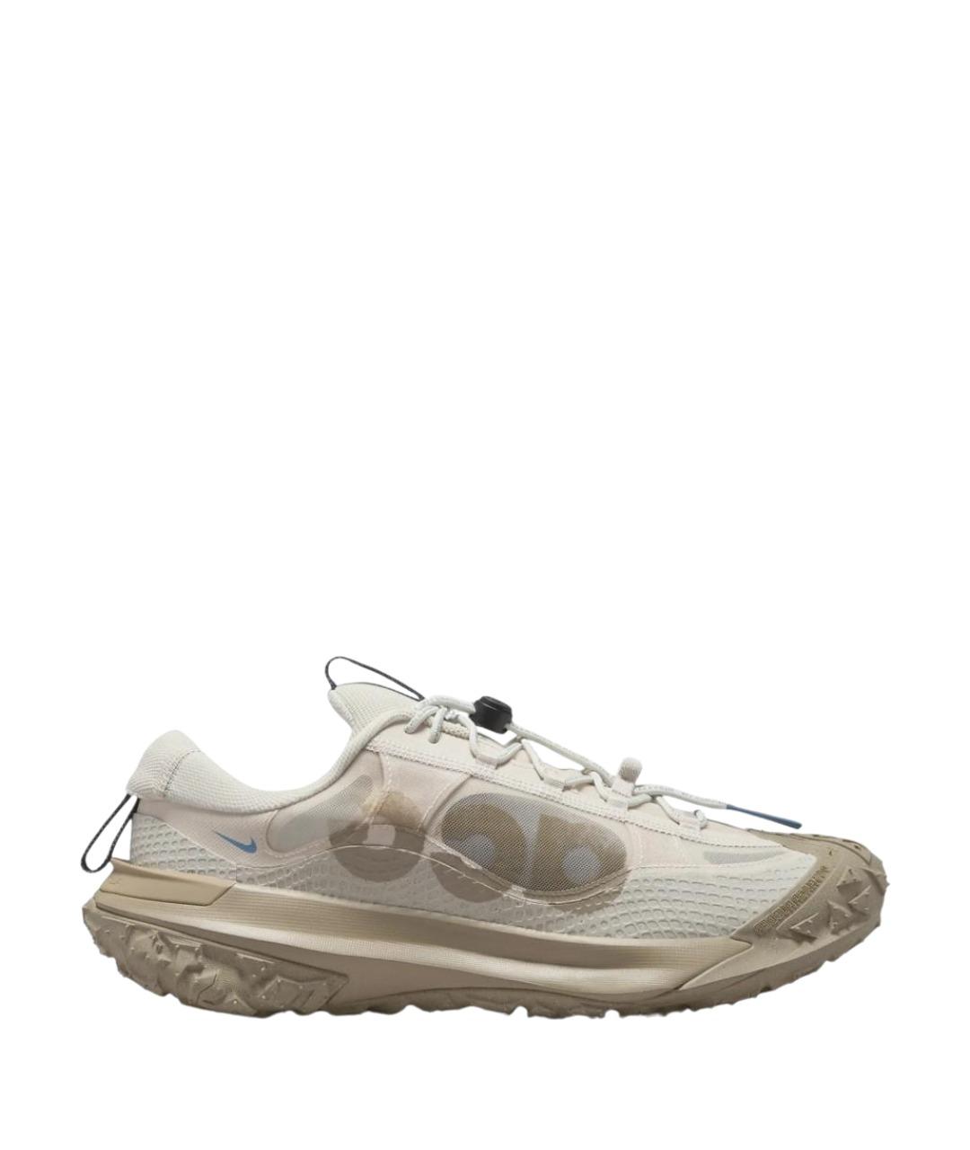 NIKE ACG Бежевые низкие кроссовки / кеды, фото 1