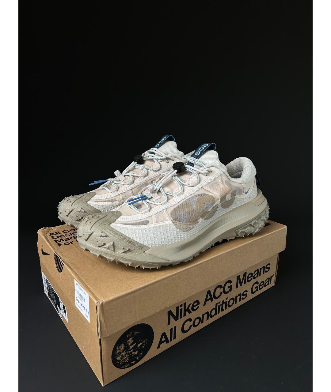 NIKE ACG Бежевые низкие кроссовки / кеды, фото 2