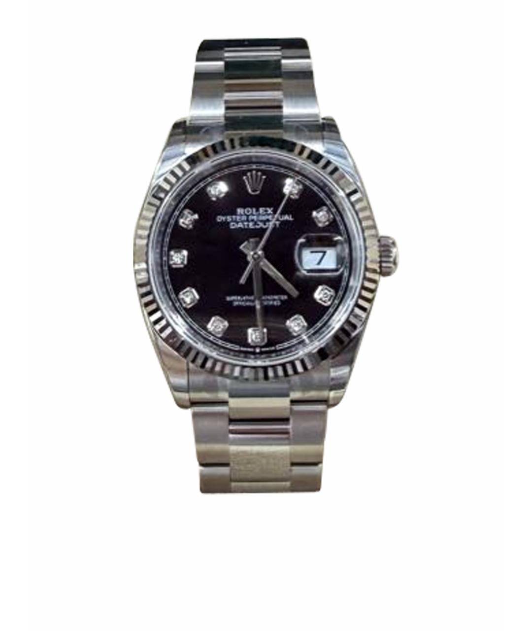 ROLEX Серебряные часы из белого золота, фото 1