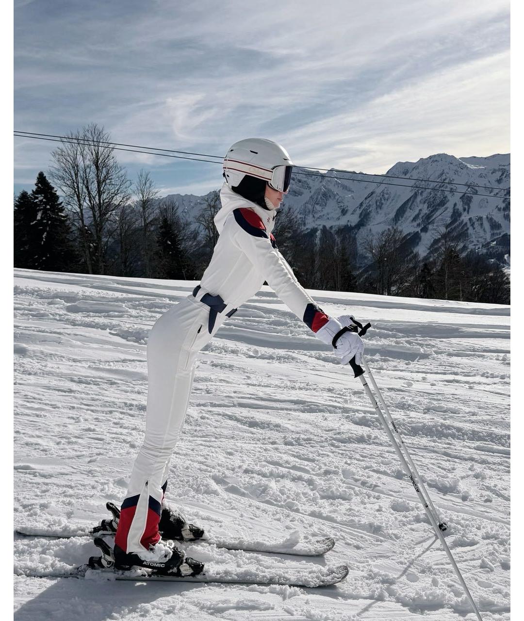 PERFECT MOMENT Белый синтетический комбинезон, фото 6