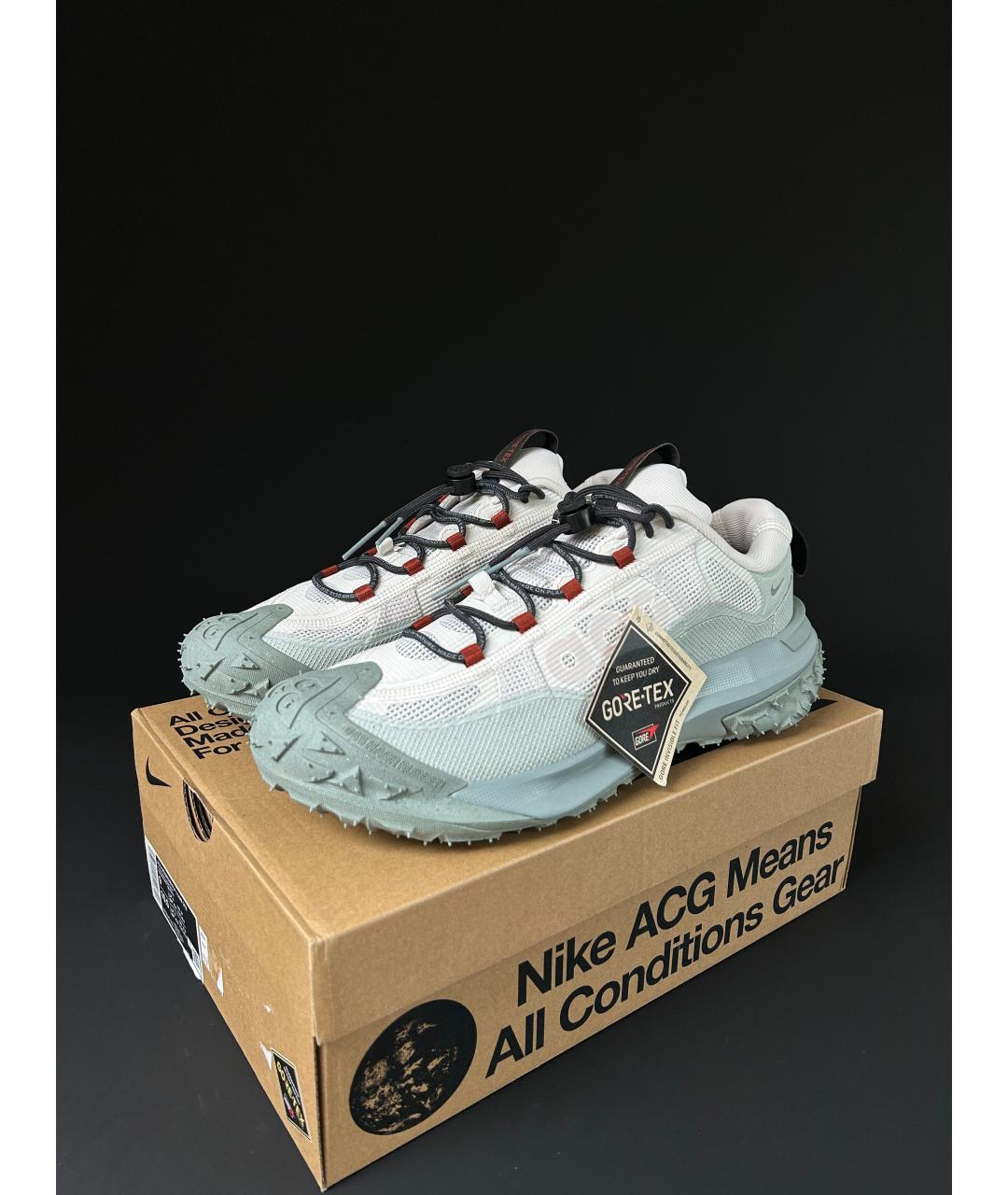 NIKE ACG Белые низкие кроссовки / кеды, фото 2