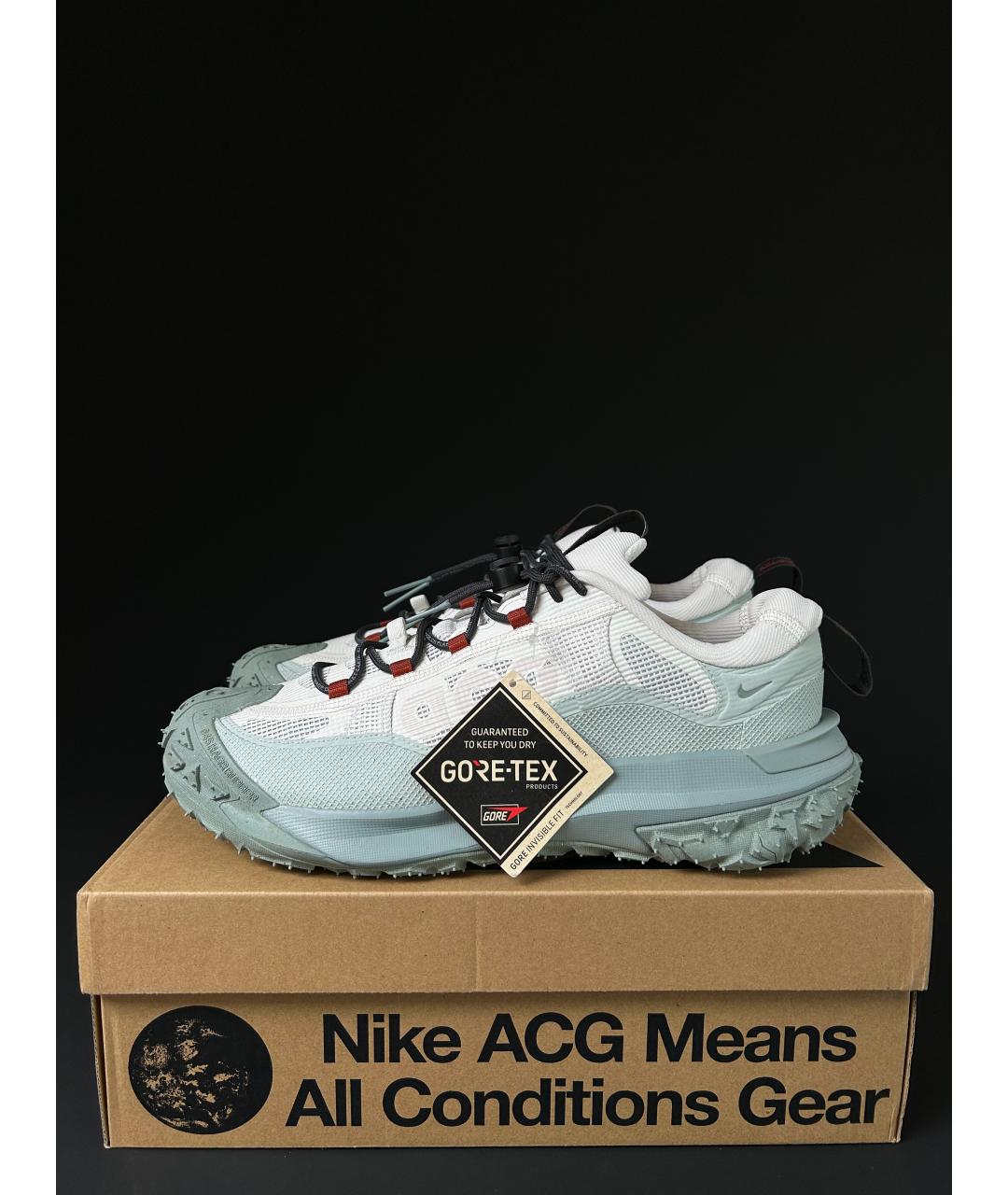 NIKE ACG Белые низкие кроссовки / кеды, фото 3