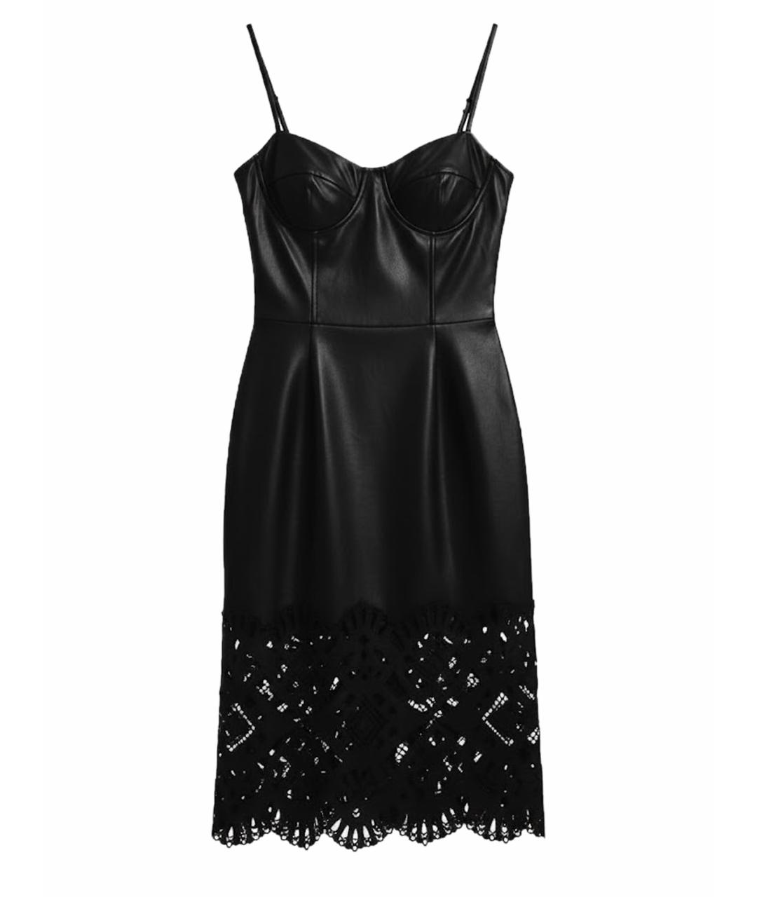 ERMANNO SCERVINO Черный полиамидовый сарафан, фото 1