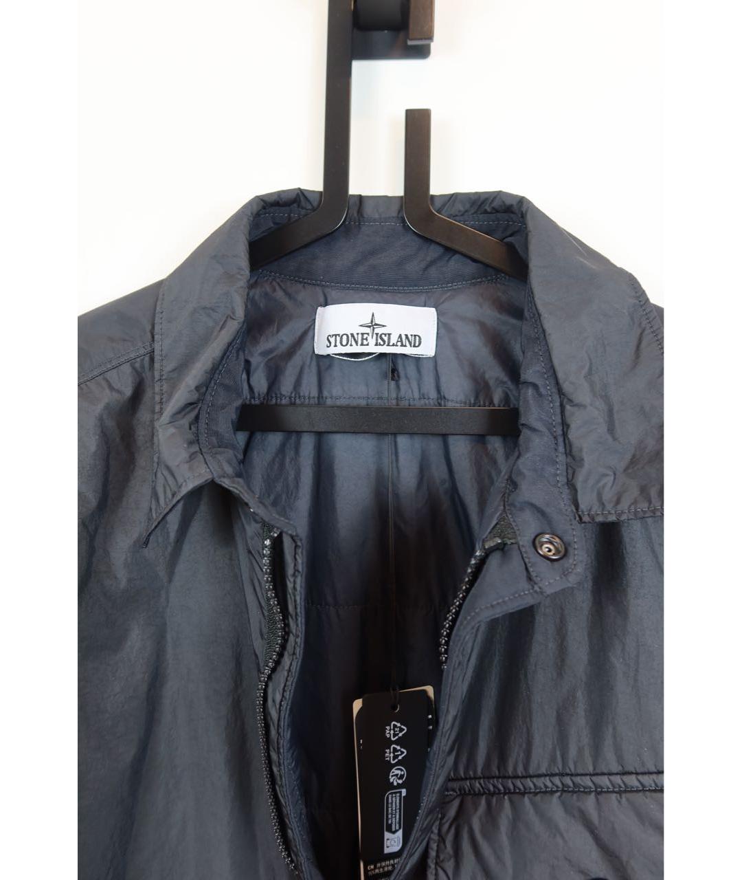 STONE ISLAND Черная куртка, фото 6