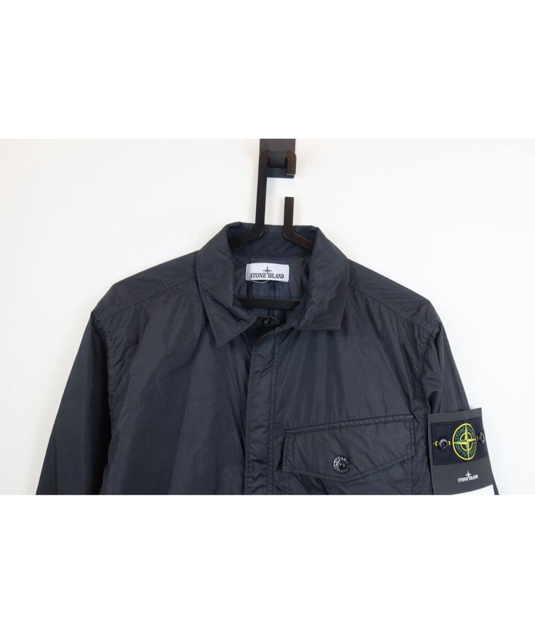 STONE ISLAND Черная куртка, фото 2