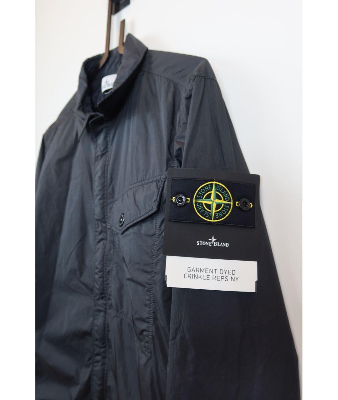 STONE ISLAND Черная куртка, фото 5