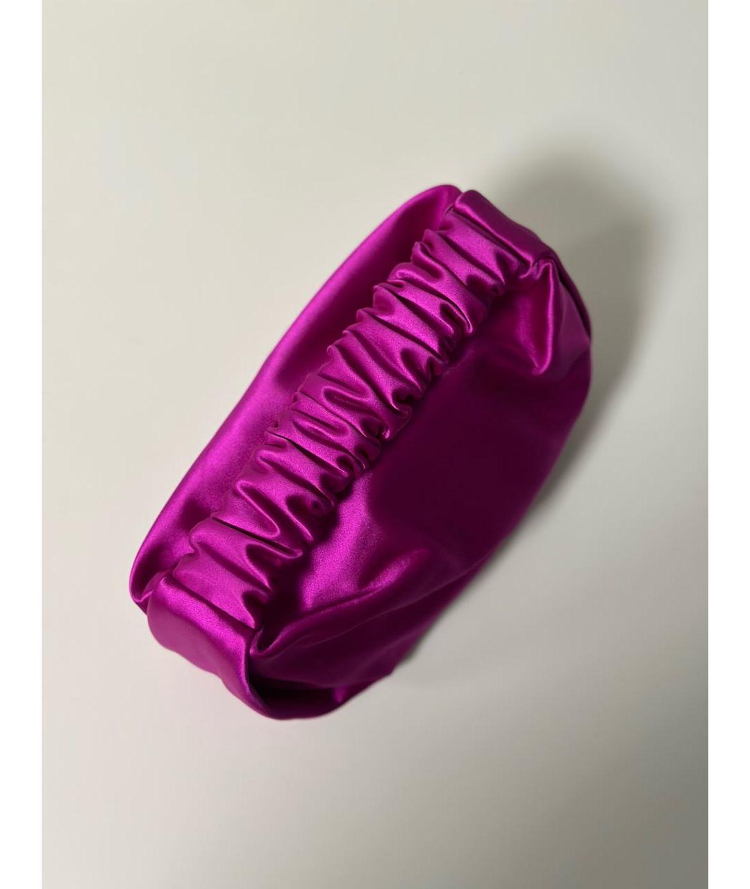 ALEXANDER WANG Фуксия шелковая сумка с короткими ручками, фото 2
