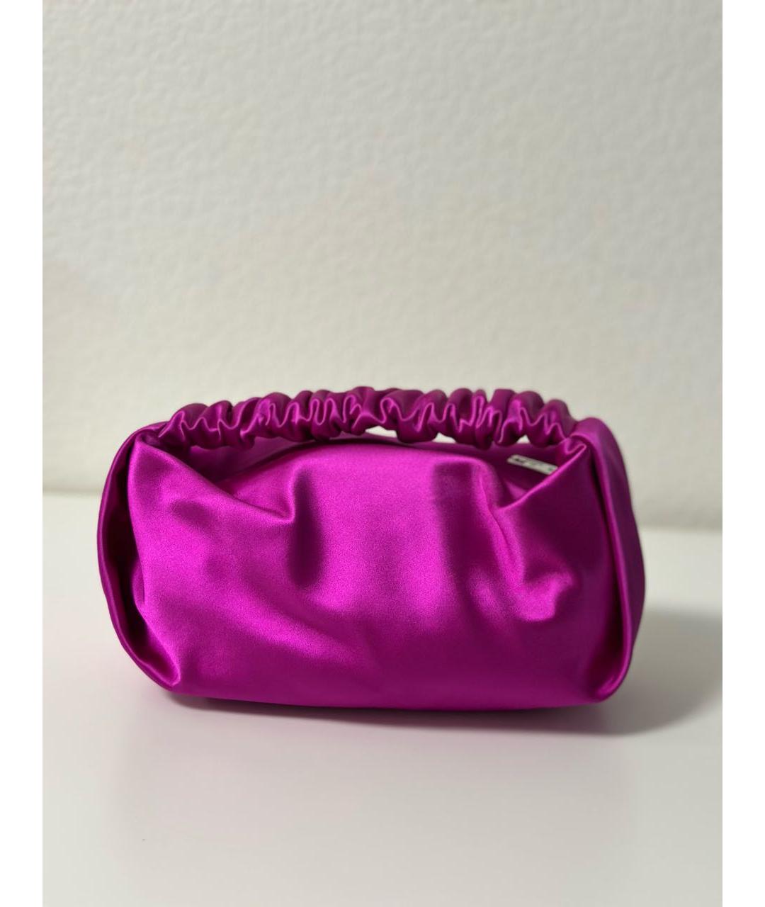 ALEXANDER WANG Фуксия шелковая сумка с короткими ручками, фото 4