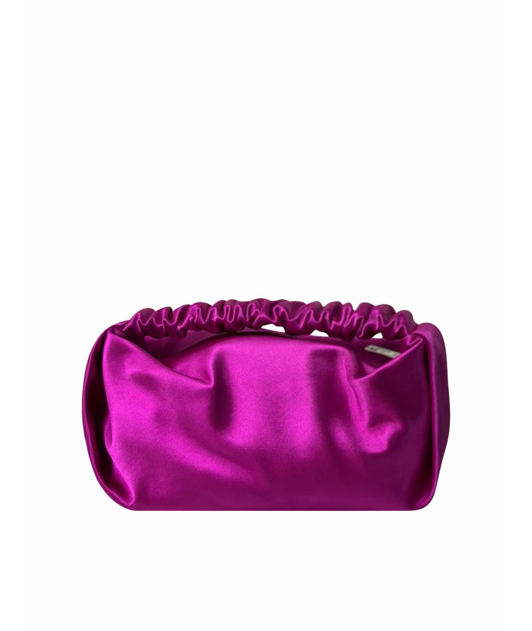 ALEXANDER WANG Фуксия шелковая сумка с короткими ручками, фото 1