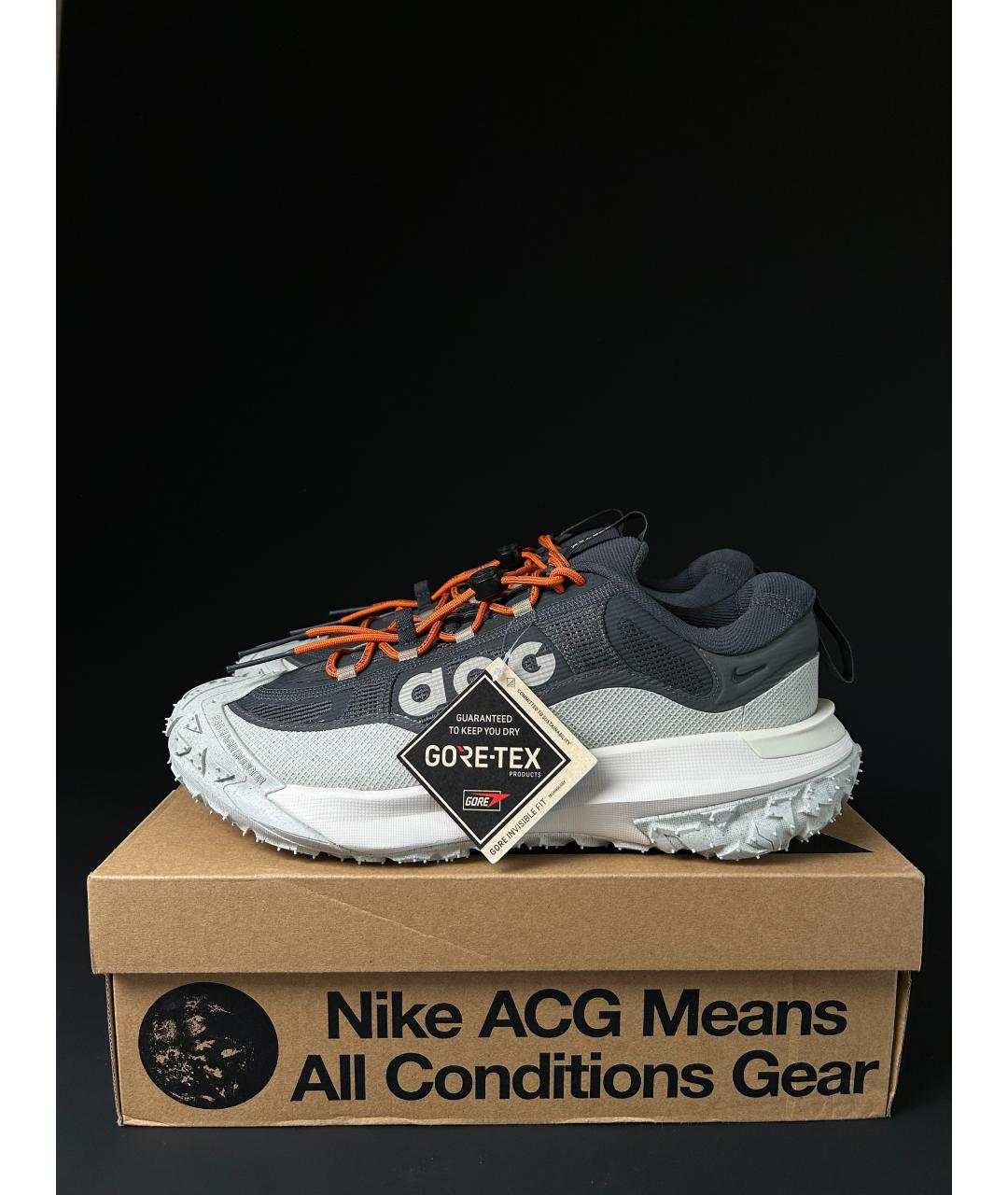 NIKE ACG Белые низкие кроссовки / кеды, фото 2