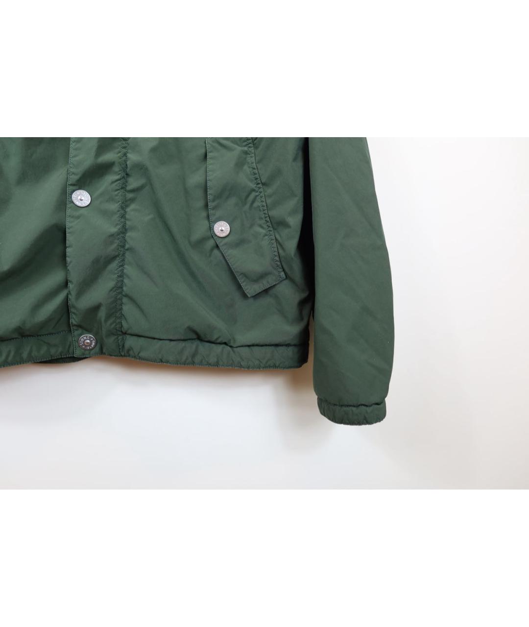 STONE ISLAND Зеленая куртка, фото 4