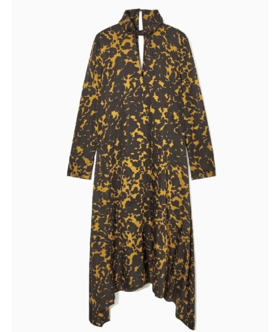 COS Мульти ацетатное вечернее платье, фото 6