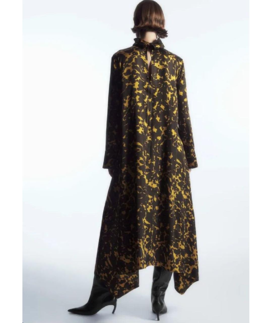 COS Мульти ацетатное вечернее платье, фото 3