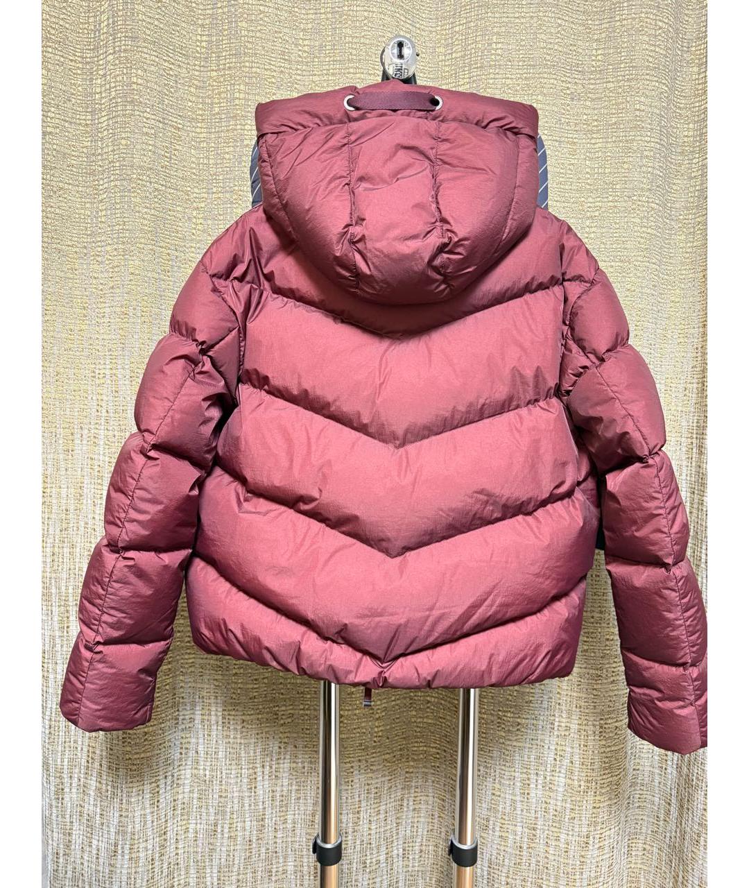 PARAJUMPERS Бордовый полиэстеровый пуховик, фото 2