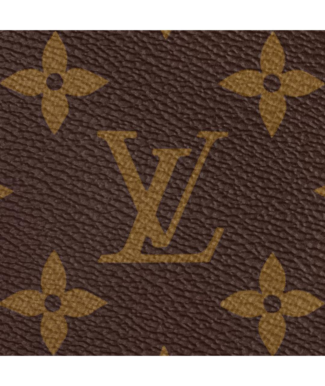 LOUIS VUITTON Коричневая сумка с короткими ручками, фото 6