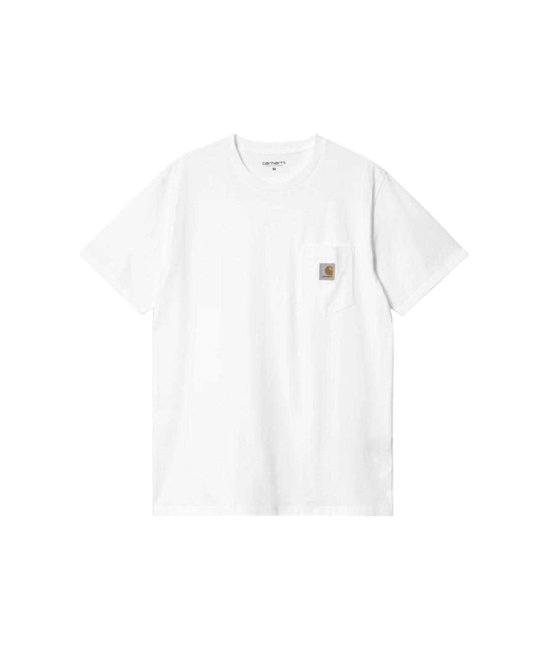 CARHARTT WIP Белая хлопковая футболка, фото 1