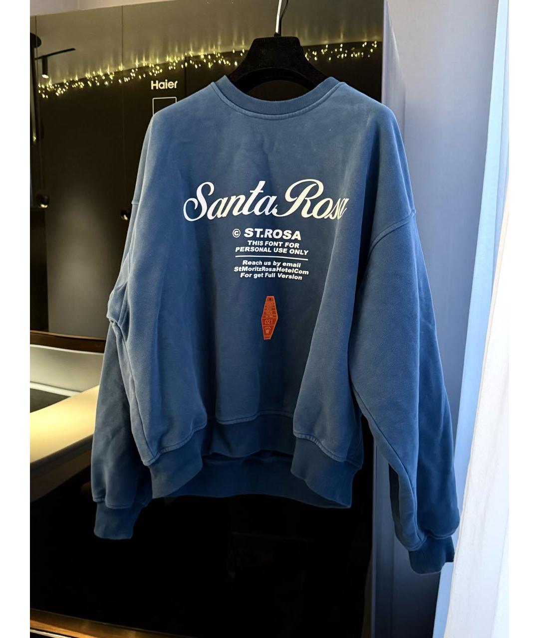 PLANTA ROSA Синий хлопковый спортивные костюмы, фото 7