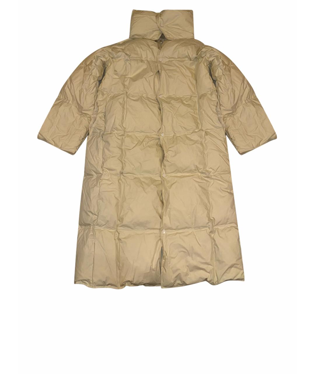 BOTTEGA VENETA Бежевый пуховик, фото 1