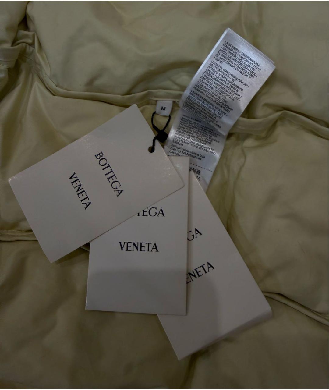 BOTTEGA VENETA Бежевый пуховик, фото 3