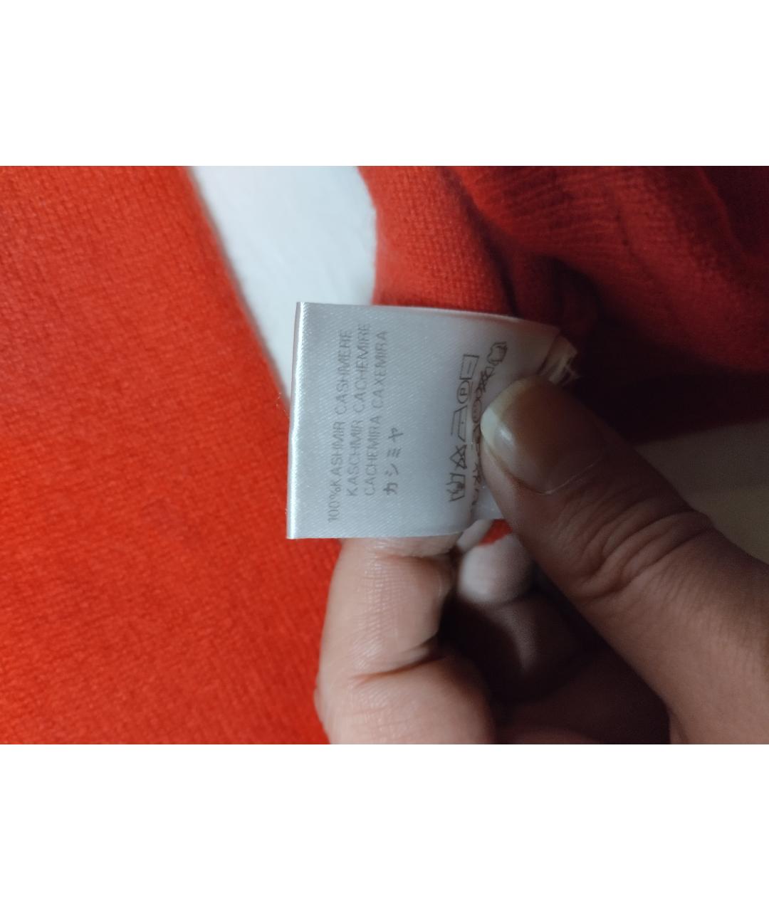 VALENTINO Красный кашемировый кардиган, фото 4