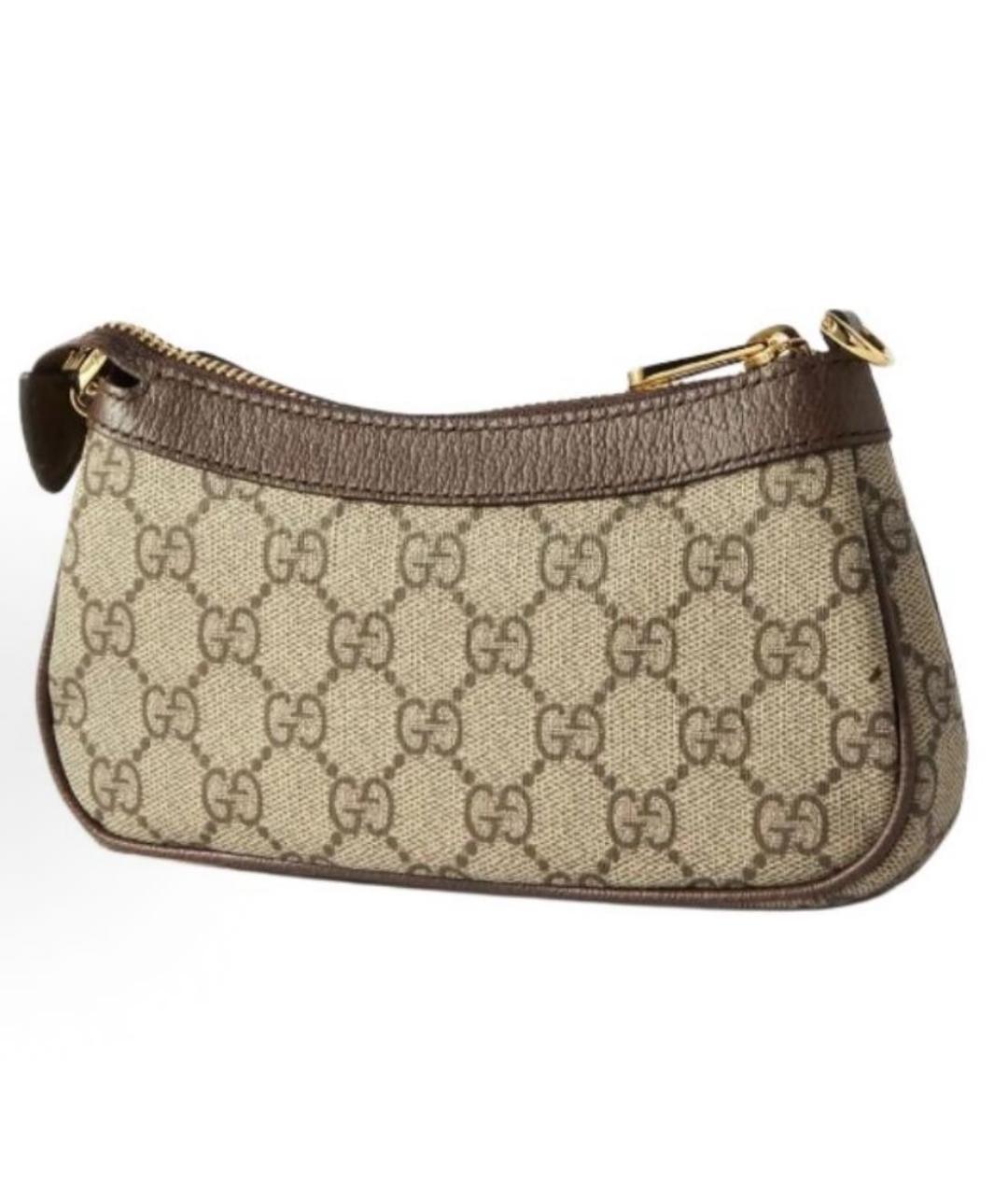 GUCCI Коричневая сумка через плечо, фото 3