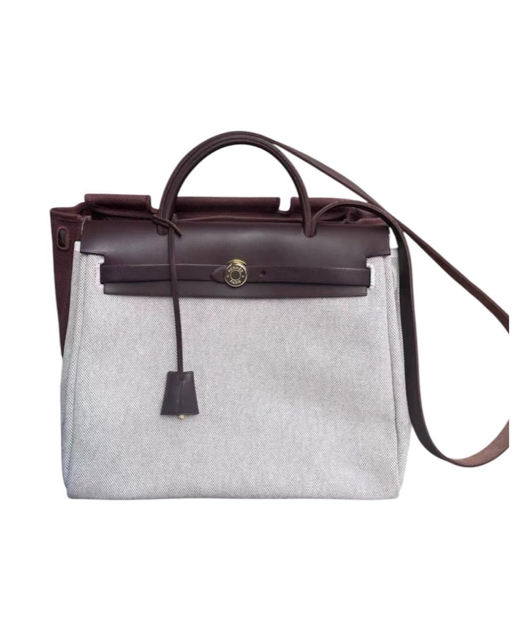 HERMES Бордовая сумка с короткими ручками, фото 9