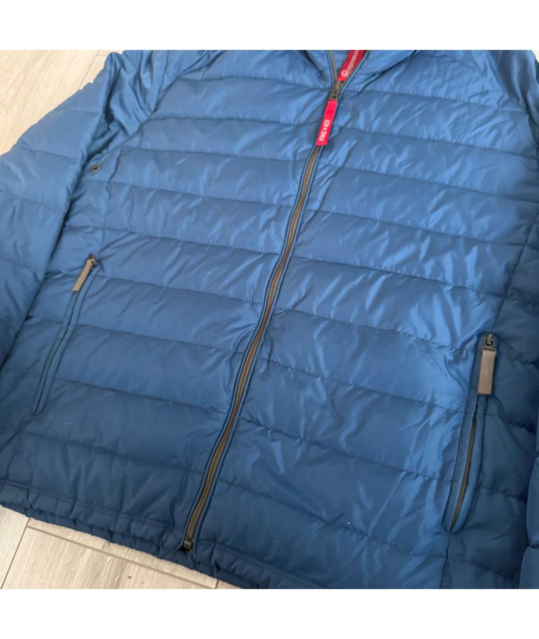 BOGNER Синий полиэстеровый пуховик, фото 3