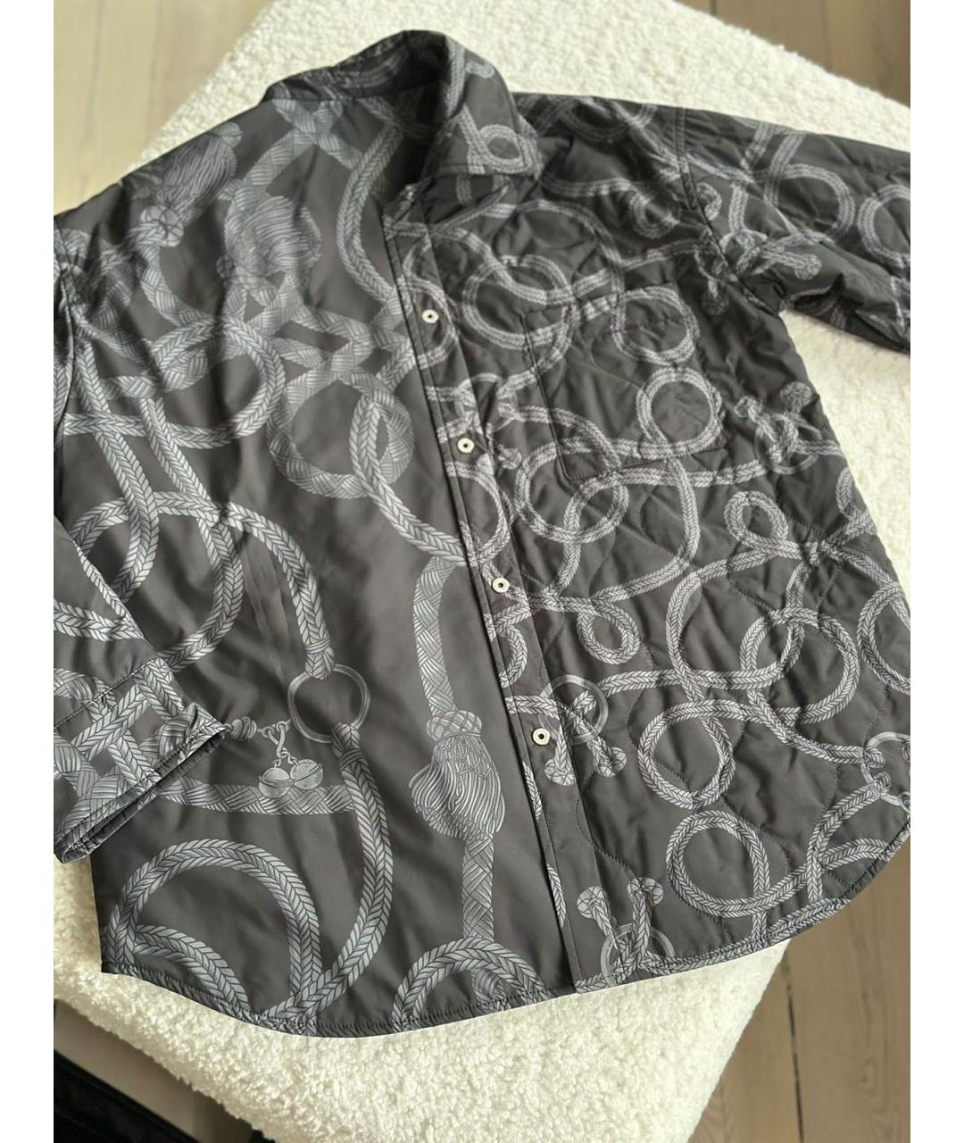 HERMES Антрацитовая куртка, фото 2