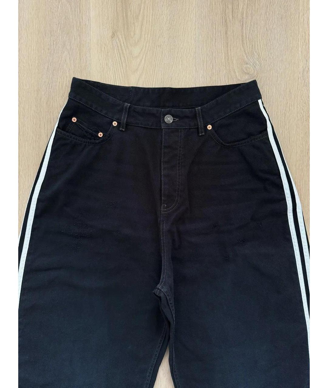 BALENCIAGA Черные хлопковые джинсы, фото 3