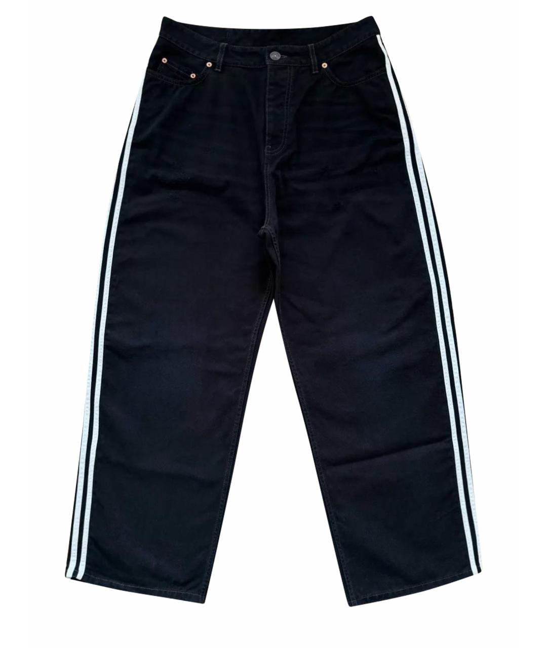 BALENCIAGA Черные хлопковые джинсы, фото 1