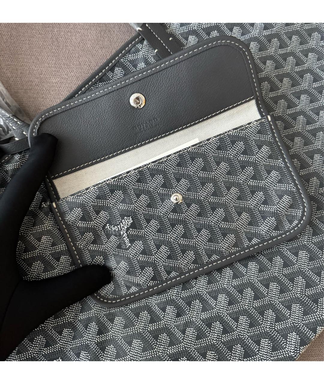GOYARD Серая сумка тоут, фото 4