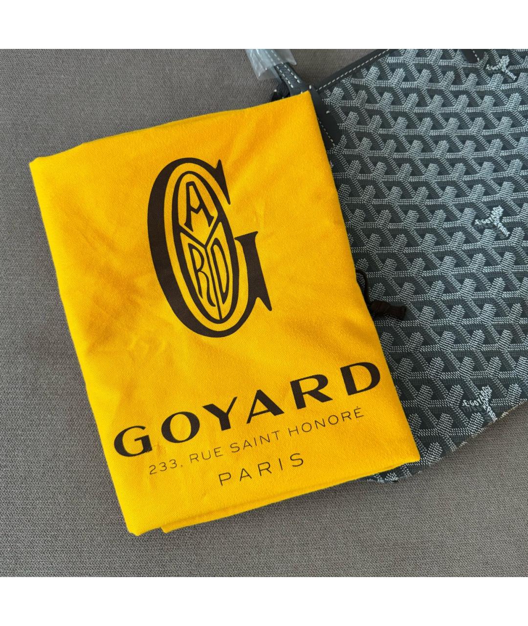 GOYARD Серая сумка тоут, фото 2
