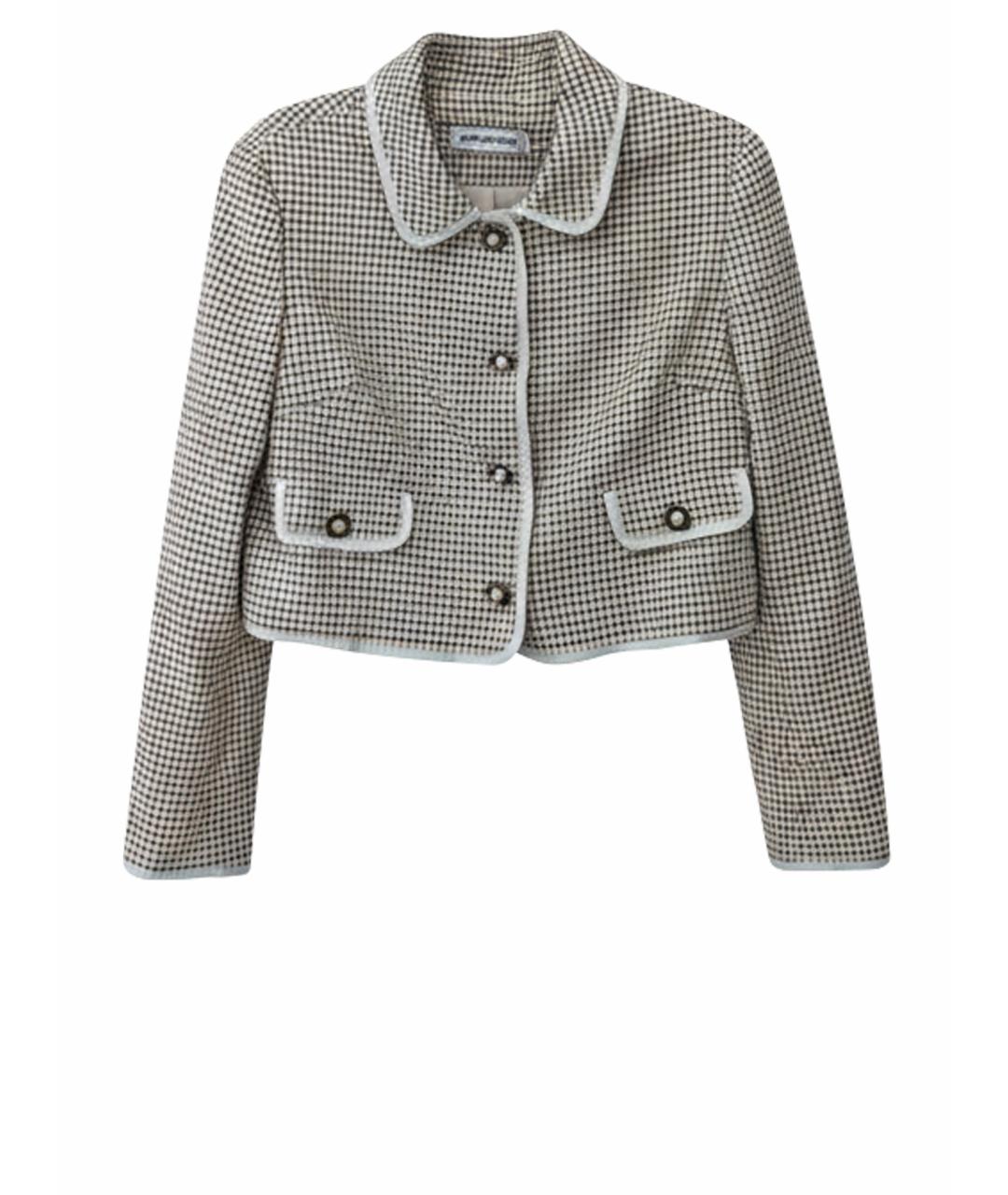 SELF-PORTRAIT Бежевый полиэстеровый костюм с юбками, фото 1