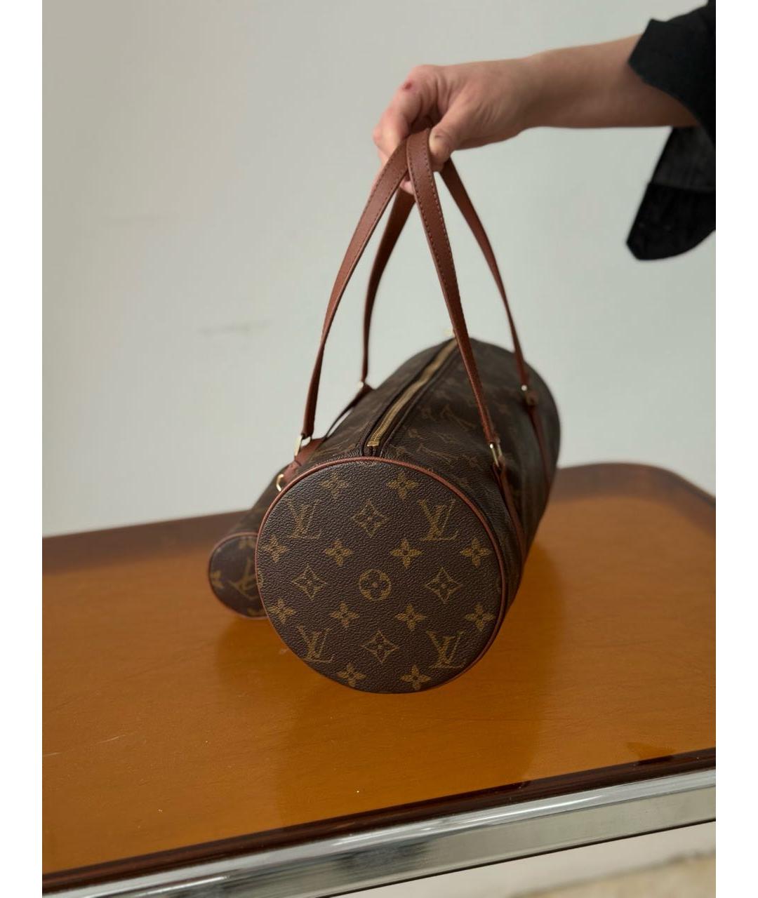 LOUIS VUITTON Коричневая сумка через плечо, фото 2