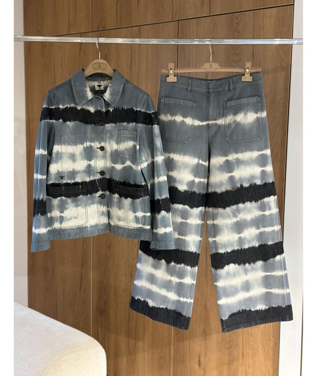 CHRISTIAN DIOR Мульти костюм с брюками, фото 3