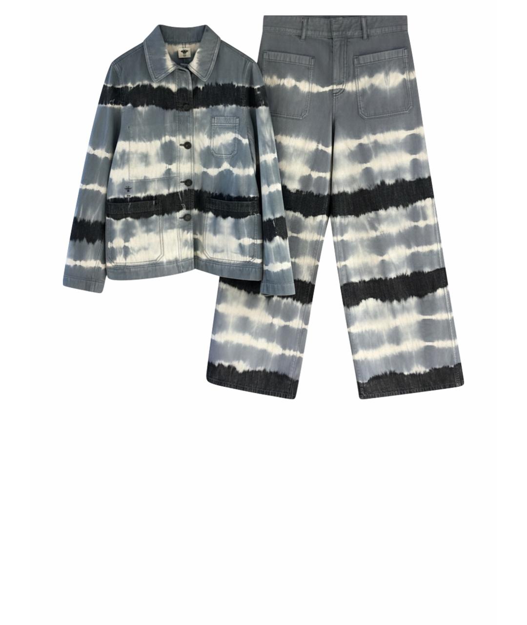 CHRISTIAN DIOR Мульти костюм с брюками, фото 1