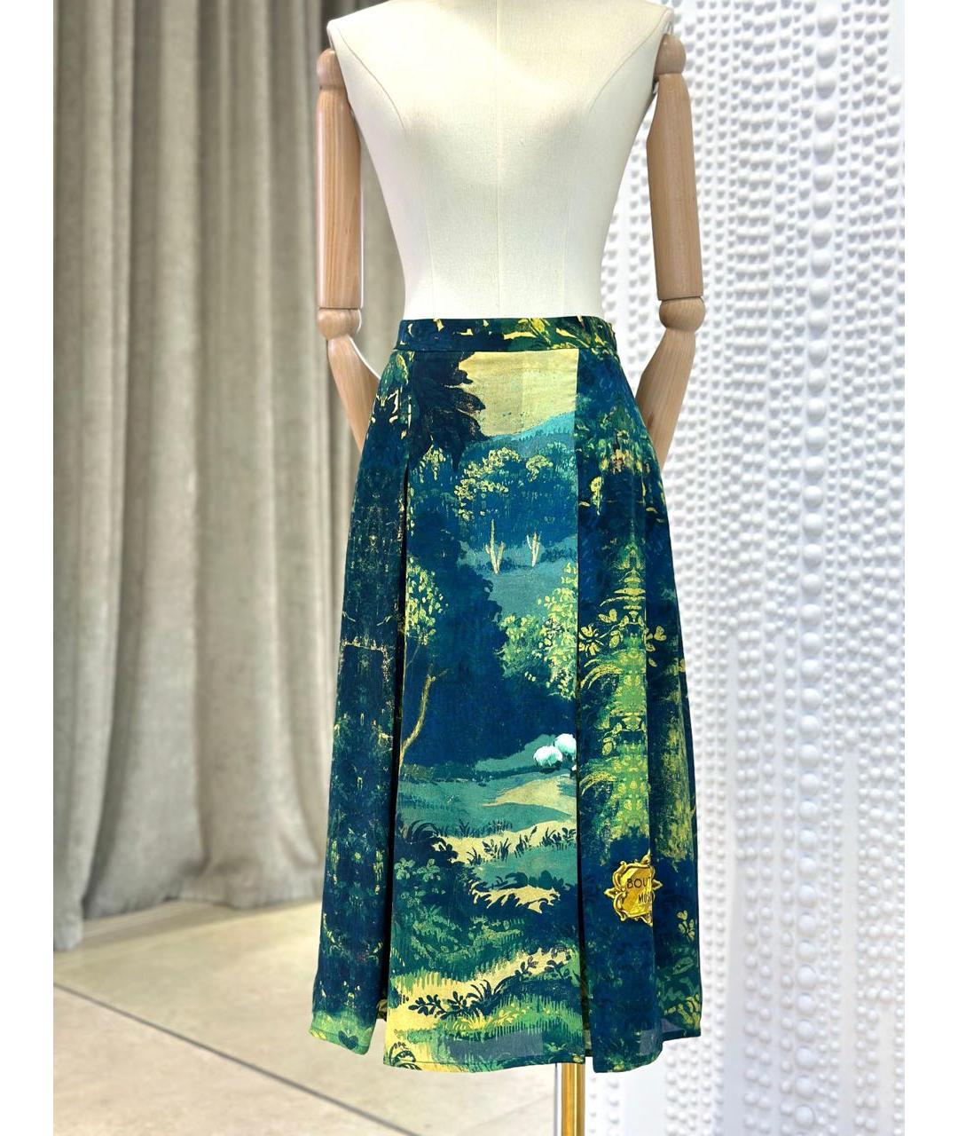 BOUTIQUE MOSCHINO Мульти юбка миди, фото 2