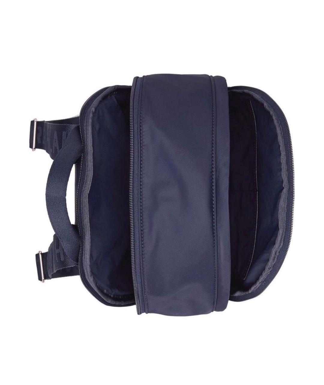 RALPH LAUREN Темно-синий тканевый рюкзак, фото 2