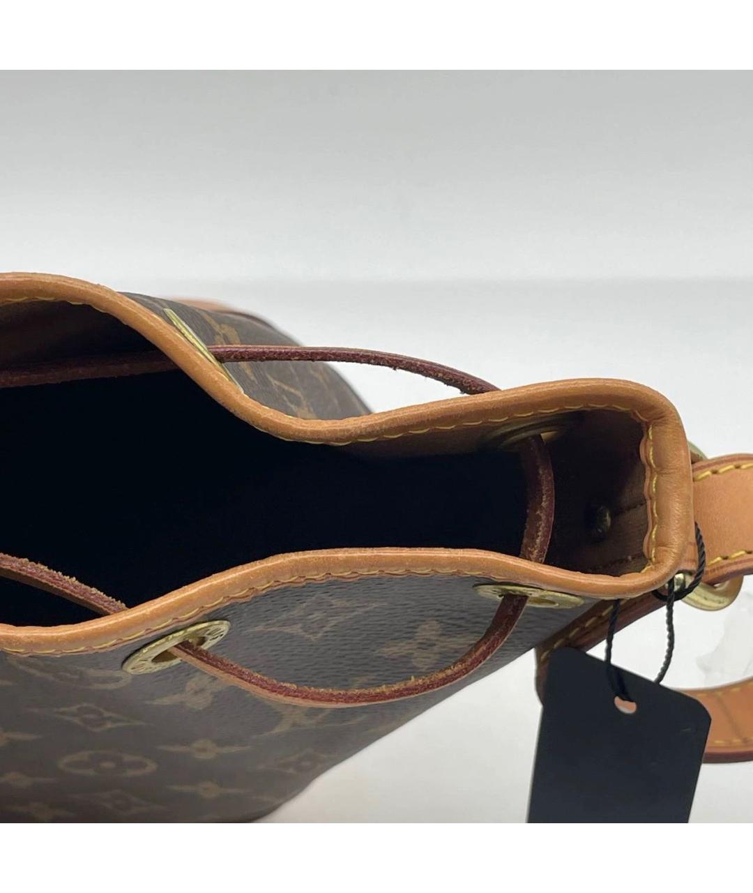 LOUIS VUITTON Коричневая сумка через плечо, фото 6