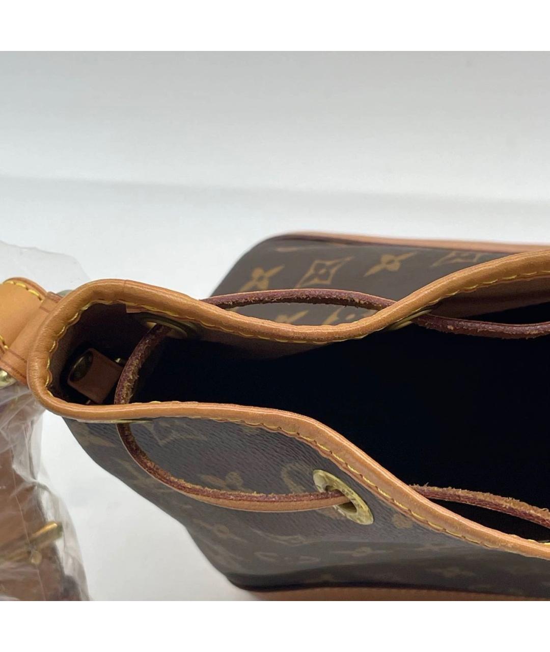 LOUIS VUITTON Коричневая сумка через плечо, фото 5