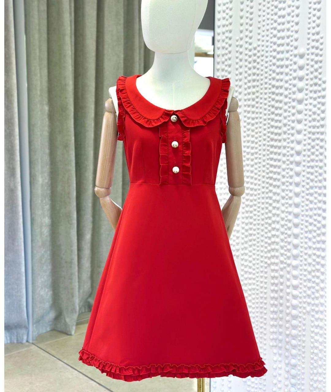 GUCCI Красное повседневное платье, фото 4