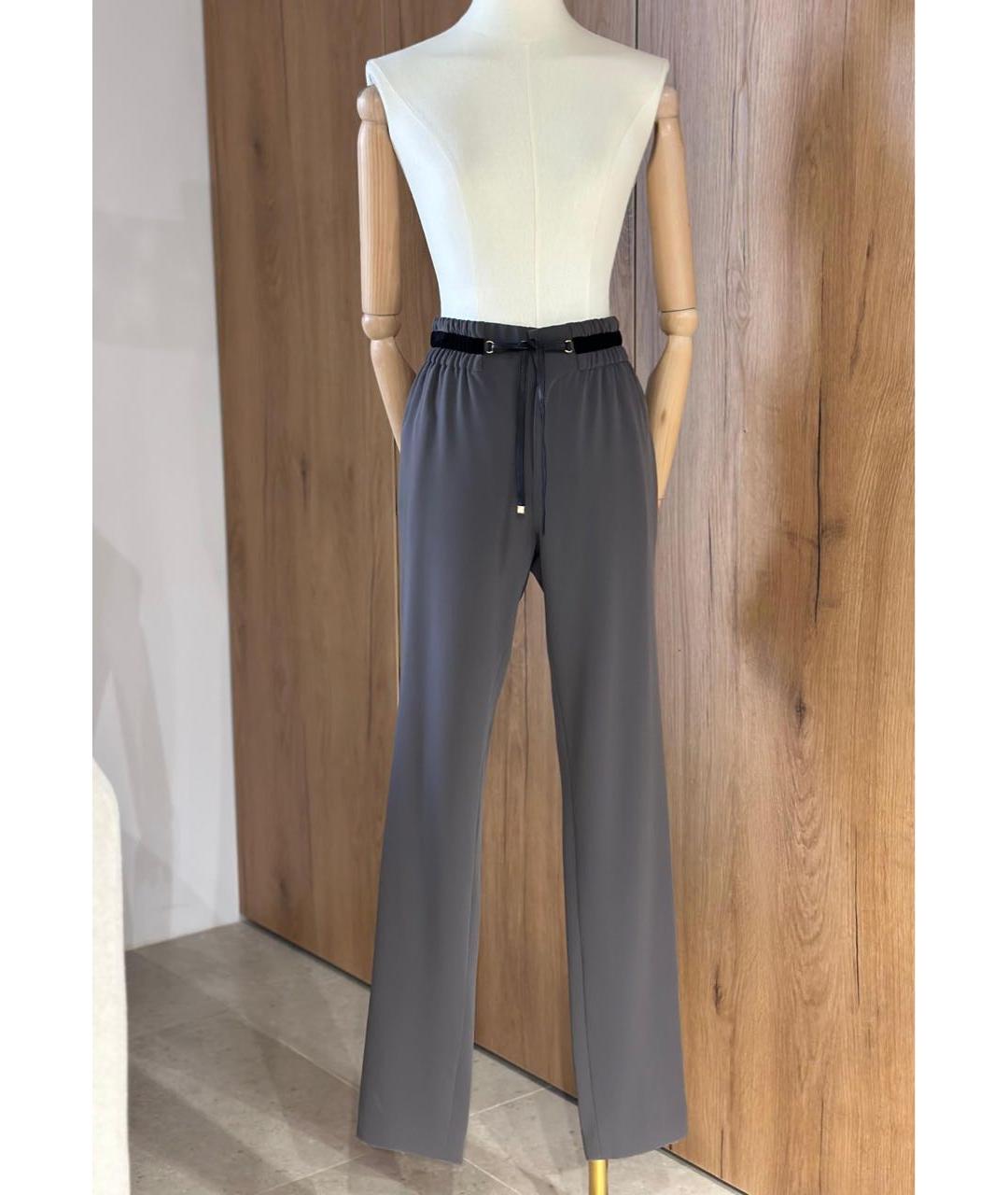 GUCCI Серые прямые брюки, фото 2